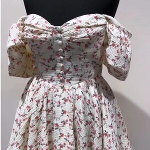 Floral Off-Shoulder Dress